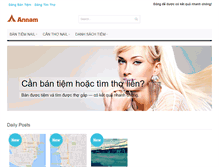 Tablet Screenshot of annam.com